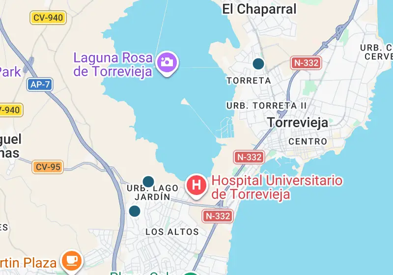 Map: 3 properties in Spain