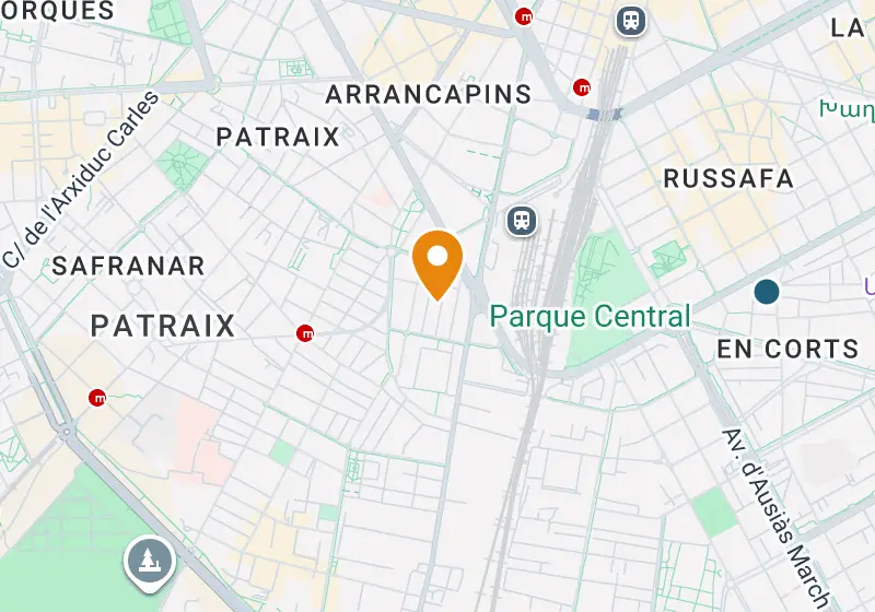 Քարտեզ՝ Բնակարան 92 մ², Վալենսիա, Վալենսիա, La Raiosa