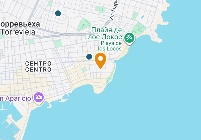 Карта: Апартаменты 79 м², Торревьеха, Торревьеха, Playa del Cura
