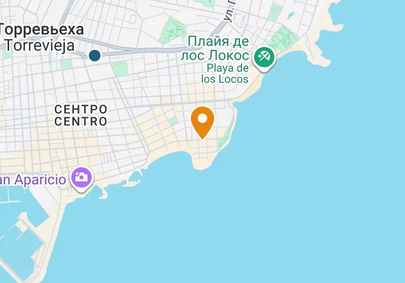 Карта: Апартаменты 107 м², Торревьеха, Торревьеха, Playa del Cura
