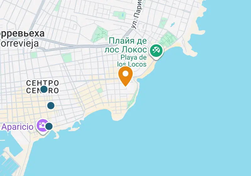 Карта: Апартаменты 63 м², Торревьеха, Торревьеха, Playa del Cura