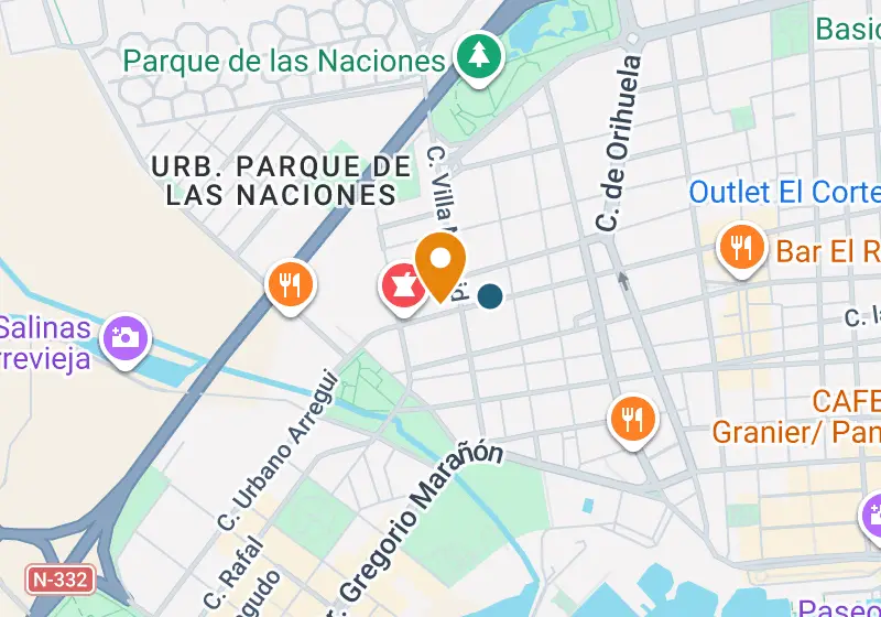 Map: Apartment 129 m², Torrevieja, Torrevieja, Acequion