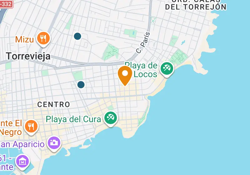 Map: Apartment 44 m², Torrevieja, Torrevieja, Playa del Cura