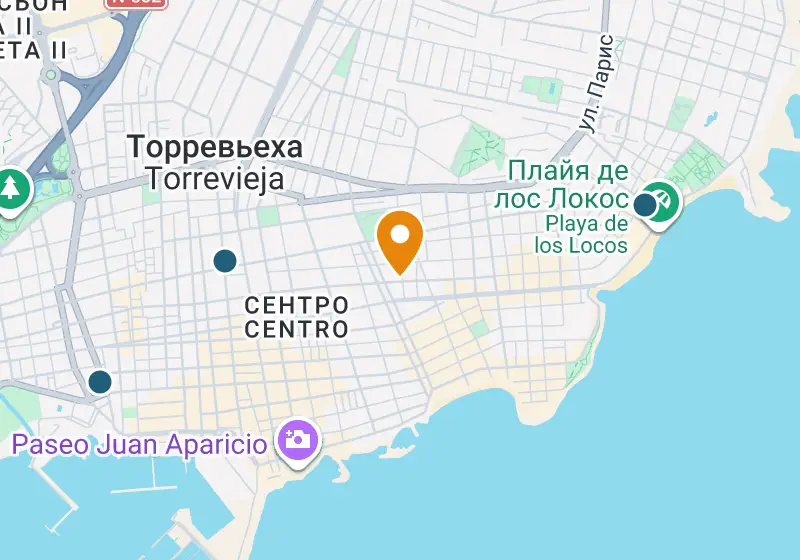 Карта: Апартаменты 55 м², Торревьеха, Торревьеха, Estacion de Autobuses