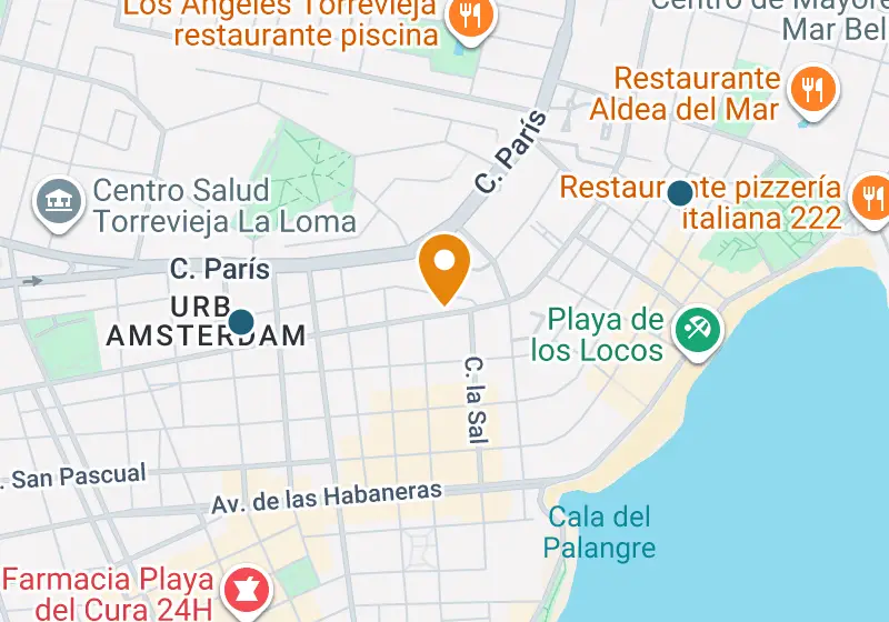 Map: Apartment 55 m², Torrevieja, Torrevieja, Habaneras