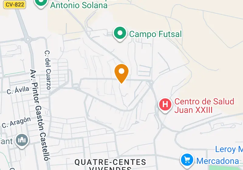 Map: Apartment 76 m², Alicante, Alicante, Juan XXIII