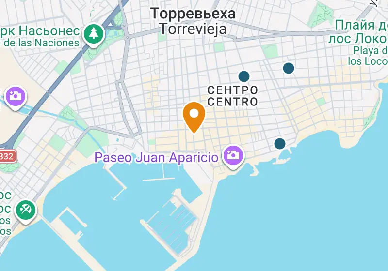 Карта: Апартаменты 103 м², Торревьеха, Торревьеха, Centro