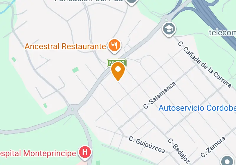Map: Luxury villa 435 m², Pozuelo de Alarcon, Pozuelo de Alarcon, La Cabaña