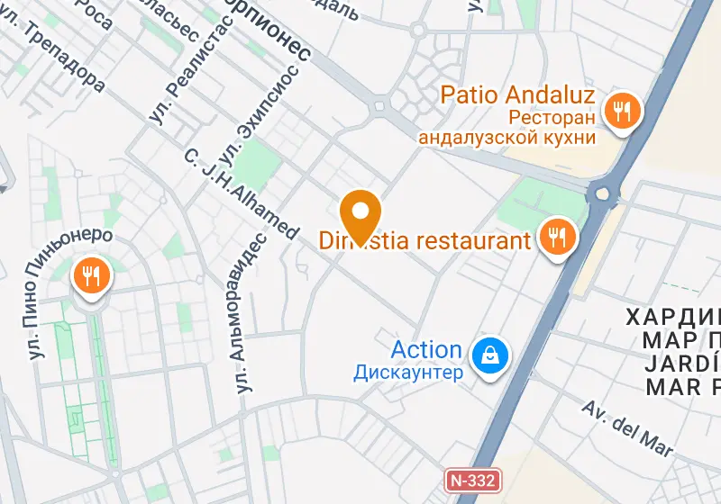 Карта: Пентхаус-дуплекс 66 м², Ориуэла-Коста, Ориуэла-Коста, Rocio del Mar