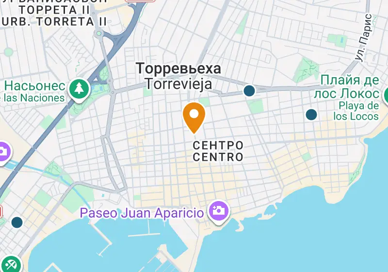 Карта: Апартаменты 75 м², Торревьеха, Торревьеха