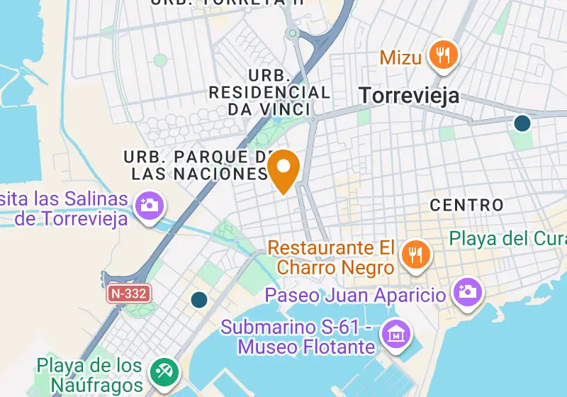 Map: Apartment 74 m², Torrevieja, Torrevieja