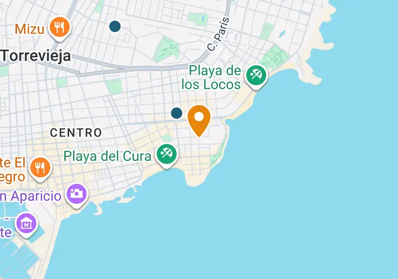 Map: Apartment 79 m², Torrevieja, Torrevieja, Playa del Cura