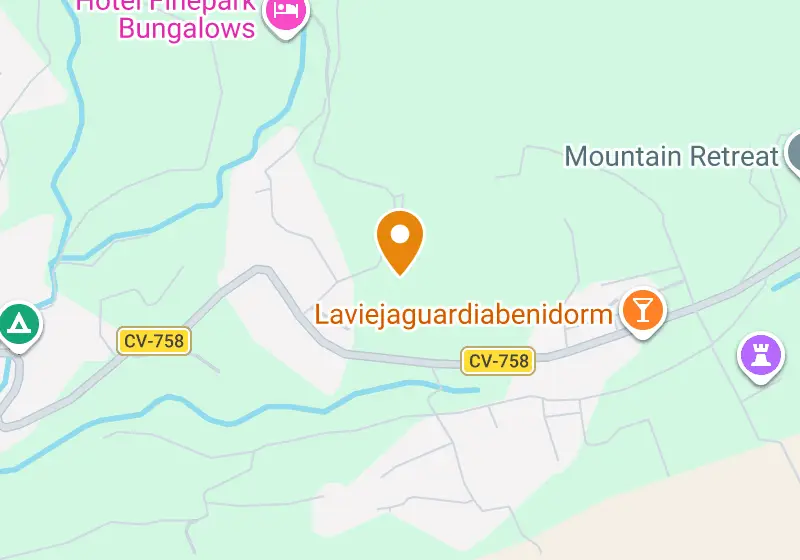 Քարտեզ՝ Շքեղ վիլլա 242 մ², Ֆինեստրատ, Ֆինեստրատ, Balcón de Finestrat