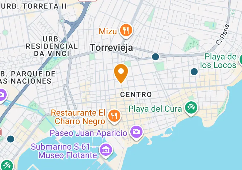 Map: Apartment 75 m², Torrevieja, Torrevieja