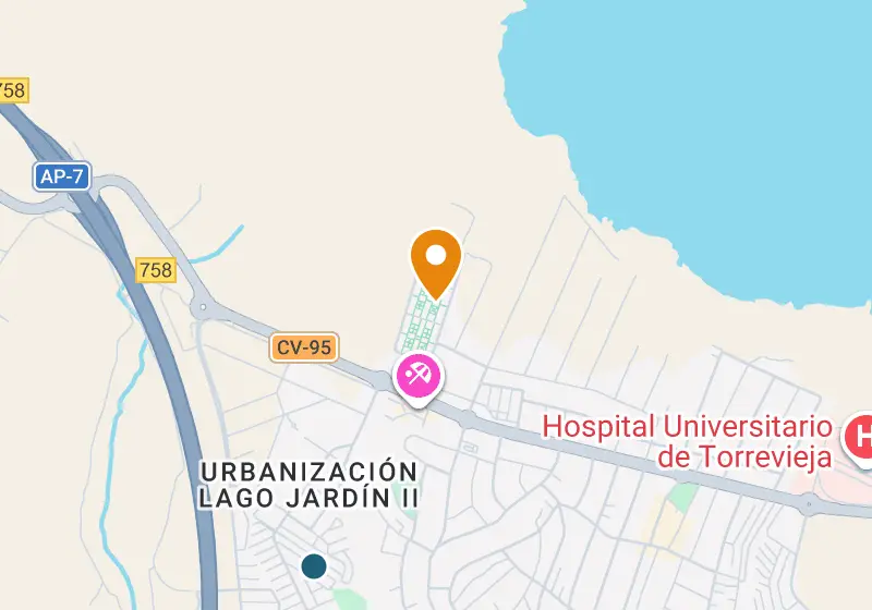Map: Ground-floor bungalow 32 m², Torrevieja, Torrevieja, Lago Jardin