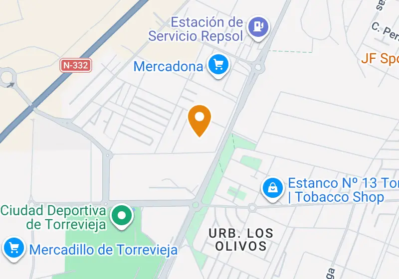 Map: Townhouse 197 m², Torrevieja, Torrevieja, Aguas Nuevas