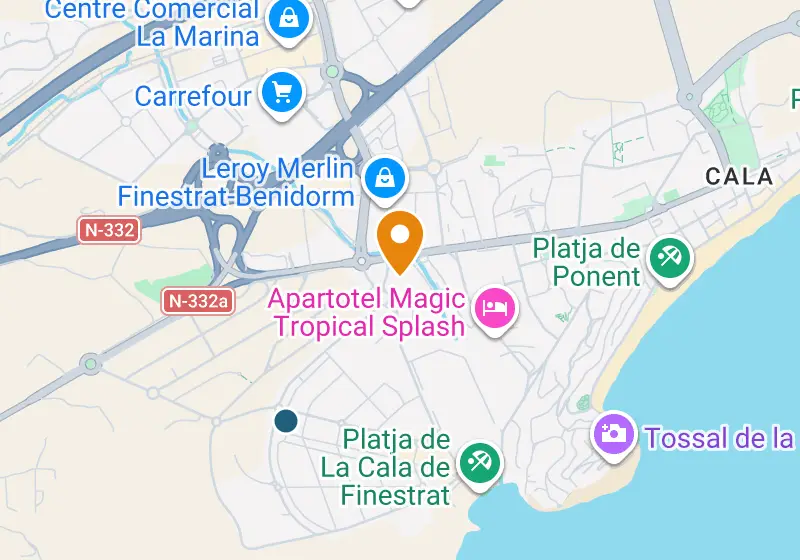 Map: Apartment 73 m², Villajoyosa, Villajoyosa, Cala de Villajoyosa