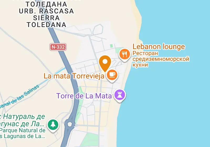 Карта: Пентхаус 130 м², Торревьеха, Торревьеха, La Mata Pueblo