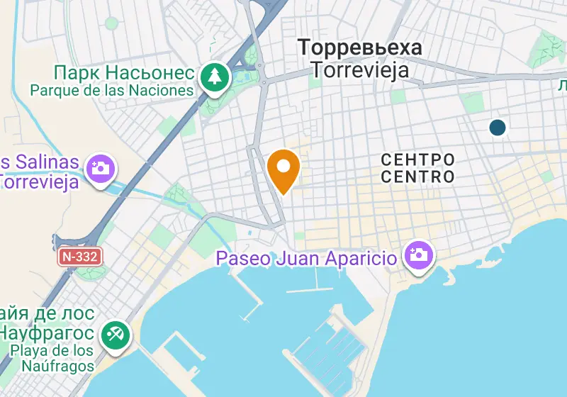 Карта: Апартаменты 256 м², Торревьеха, Торревьеха