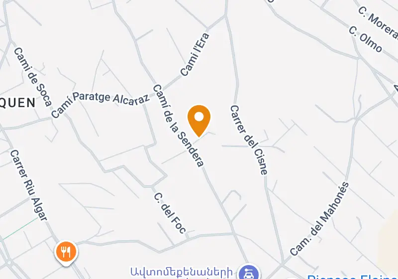 Քարտեզ՝ Վիլլա 358 մ², San Vicente del Raspeig, San Vicente del Raspeig, Los Girasoles