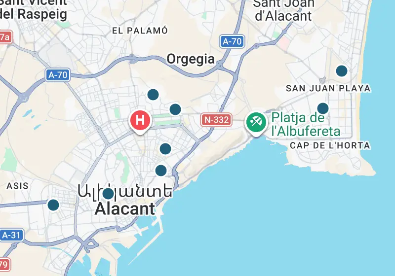 Քարտեզ՝ 8 տարբերակ Իսպանիայում