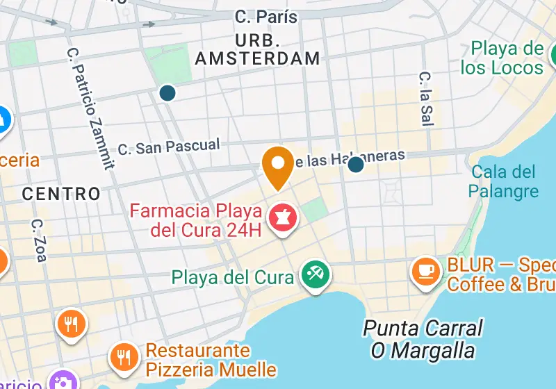 Map: Penthouse 61 m², Torrevieja, Torrevieja, Playa del Cura
