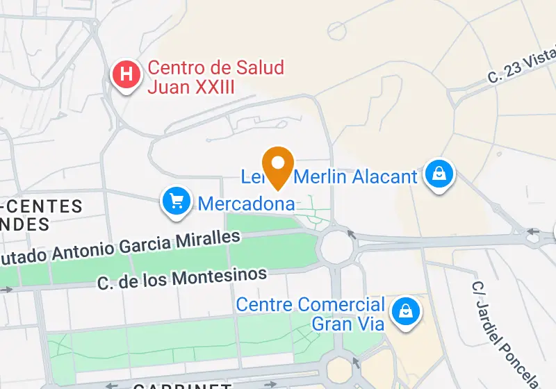 Map: Apartment 49 m², Alicante, Alicante, Ciudad Elegida