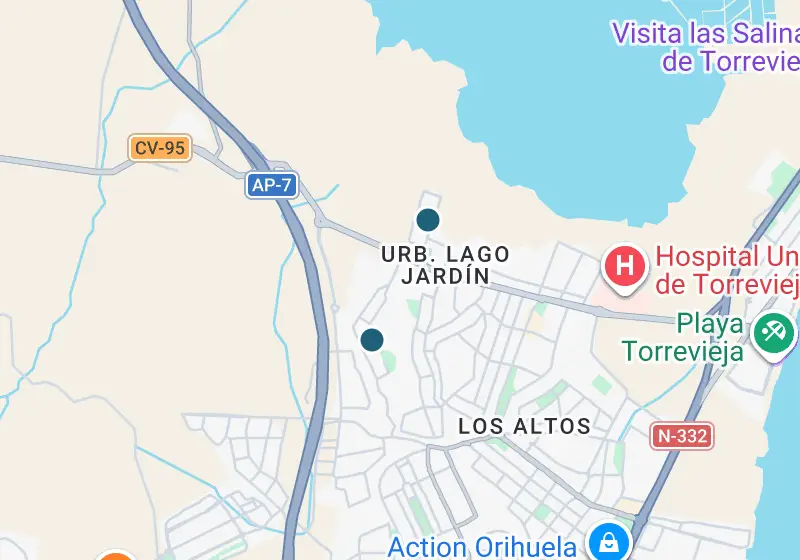 Map: 2 properties in Spain