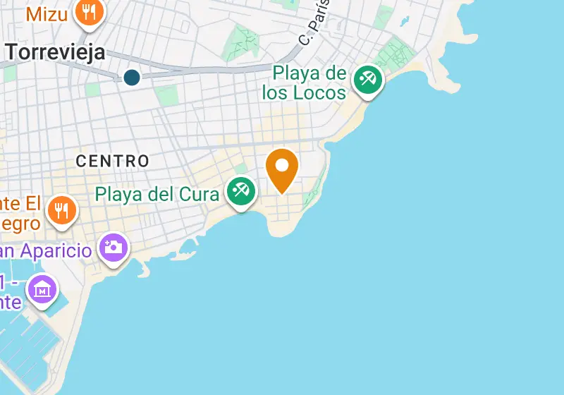 Map: Apartment 107 m², Torrevieja, Torrevieja, Playa del Cura