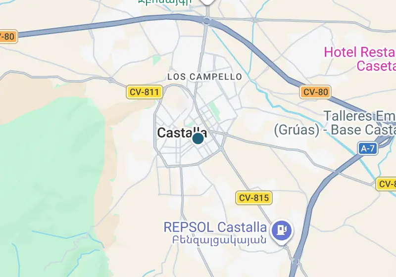 Քարտեզ՝ Բնակարան 99 մ², Castalla, Castalla, Ayuntamiento