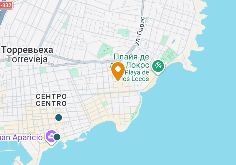 Карта: Апартаменты 86 м², Торревьеха, Торревьеха, Centro
