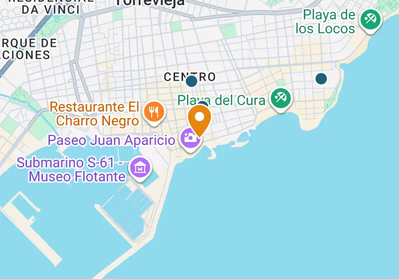 Map: Apartment 54 m², Torrevieja, Torrevieja, Paseo Maritimo