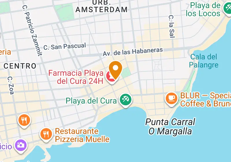 Map: Duplex penthouse 153 m², Torrevieja, Torrevieja, Playa del Cura
