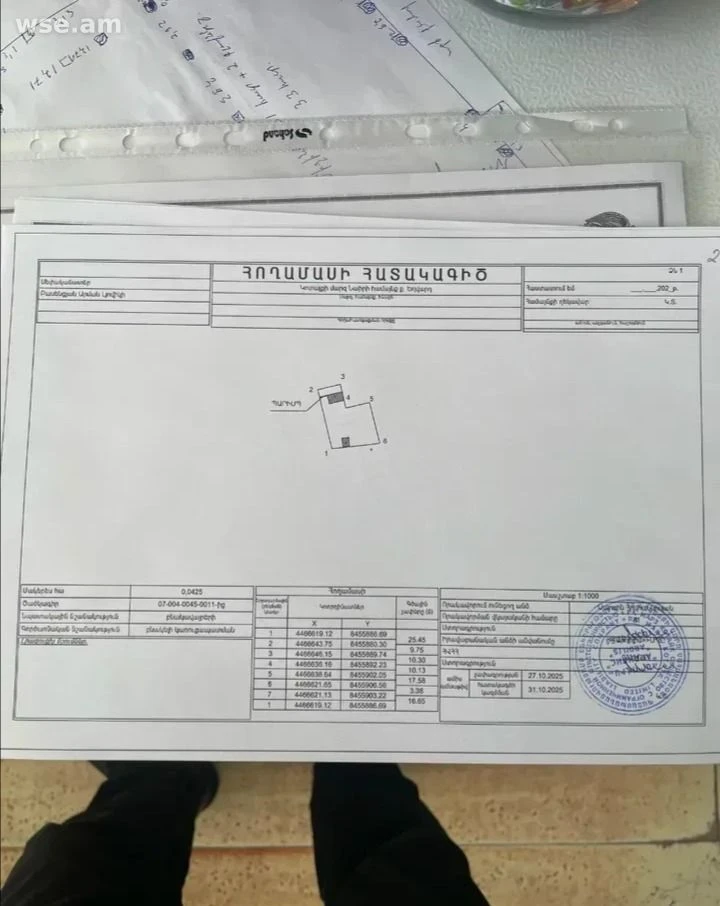 Land plot for a house, 420 m², Yeghvard Highway