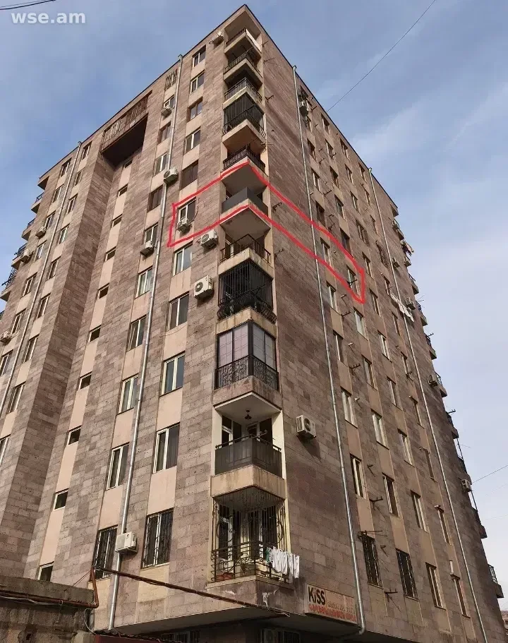 2-комн., 60 м², 7/12 эт., улица Мамиконянца 36/8