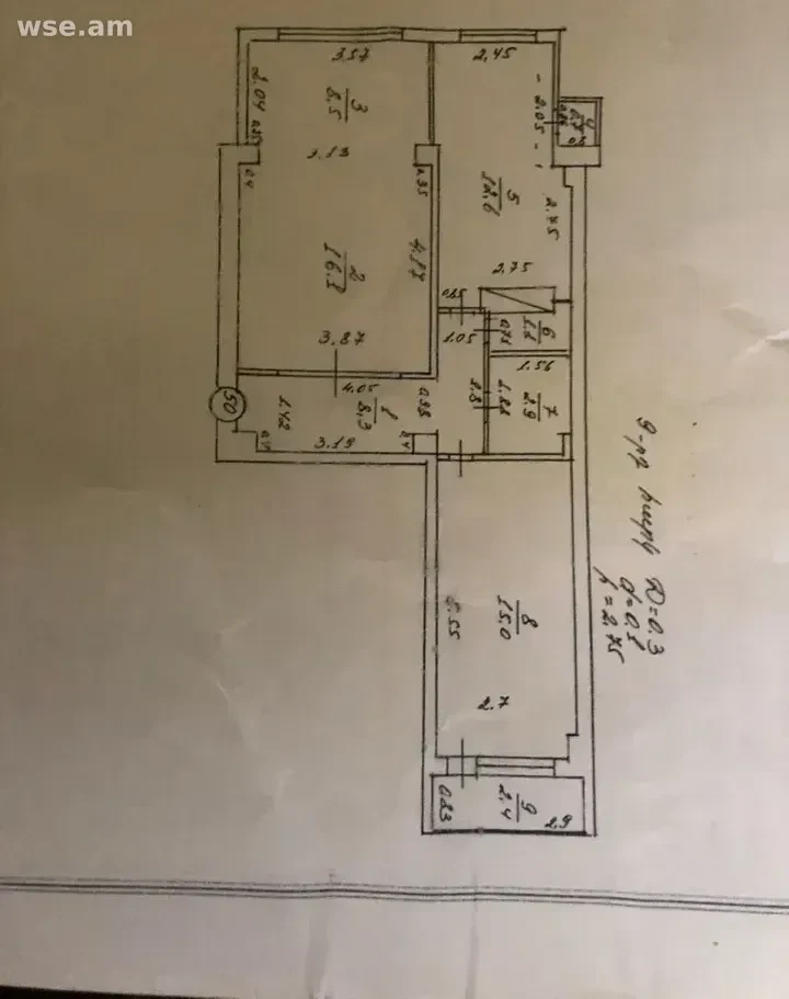 2-комн. квартира, 68м², проспект Комитаса 7/2 - 138 000 $
