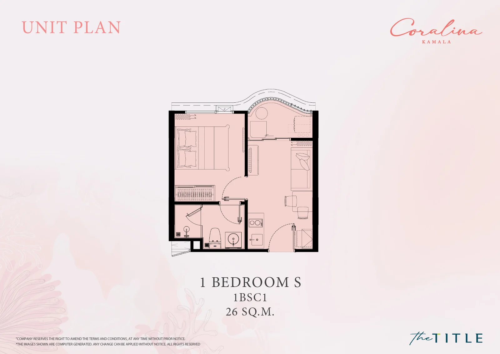 Планировка 1 Bedroom S