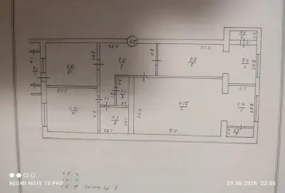 3-комн., 77 м², 3/5 эт., улица Грибоедова 1А